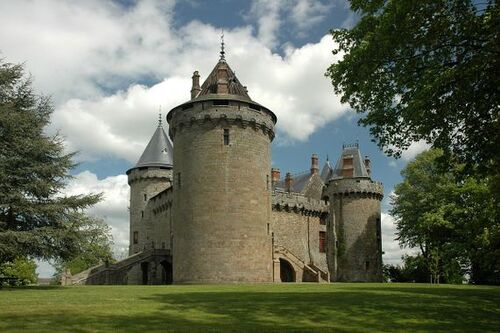 Le château de Combourg.