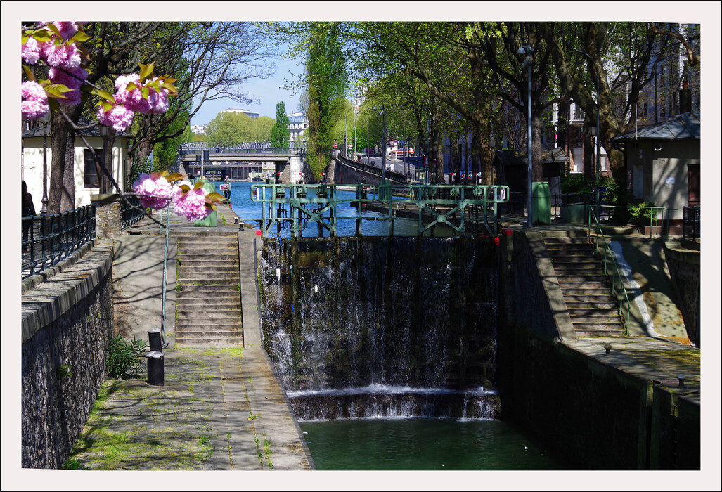 Canal Saint Martin.Paris