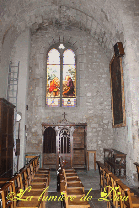 Moustiers Sainte Marie : L'église Notre-Dame de l'Assomption