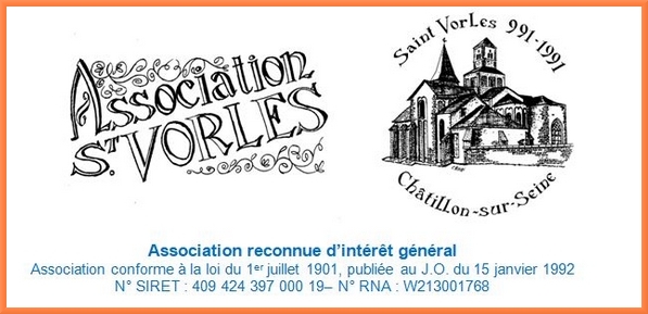 Bientôt aura lieu l'assemblée générale 2019 de l'Association Saint-Vorles...
