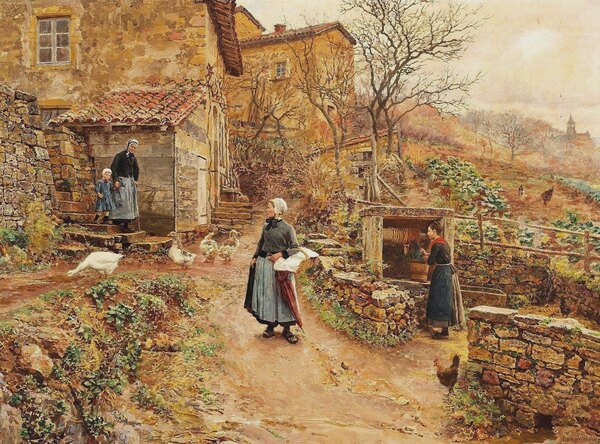 Peinture de : Firmin Girard