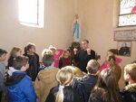 Visite de l'église de Beignon avec le Père Antoine
