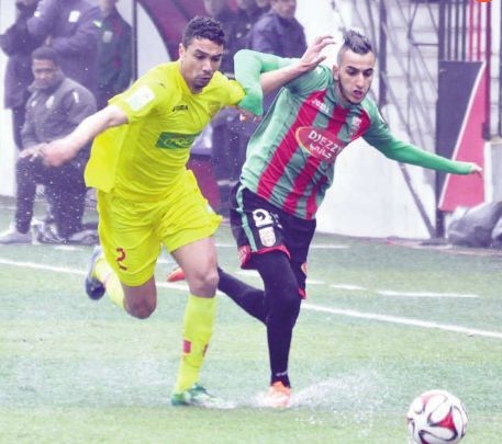 Samedi 31.01.2015 à Bologhine MCA-NAHD 1-0