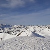 Du pico de Bagüer, panorama du Visaurin au pic d'Anie