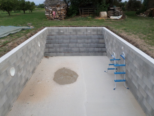 Premier jour de l'été 2015....on creuse la piscine