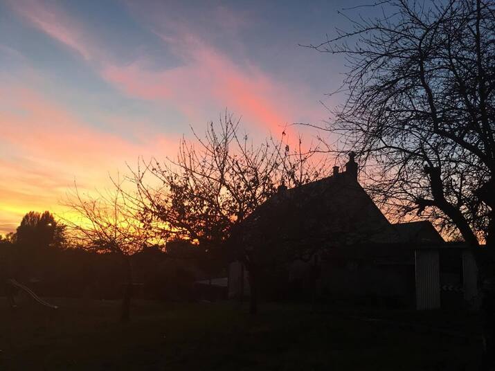 COUCHER DE SOLEIL EN OCTOBRE 2017