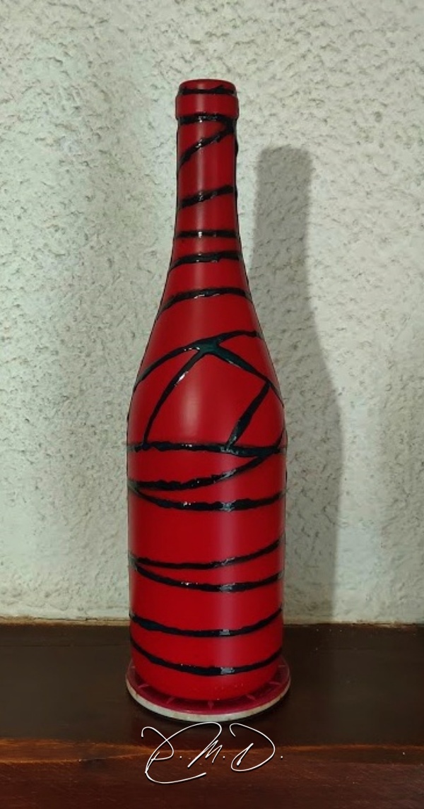 2022 - Peinture bombe et cerne relief - CP
