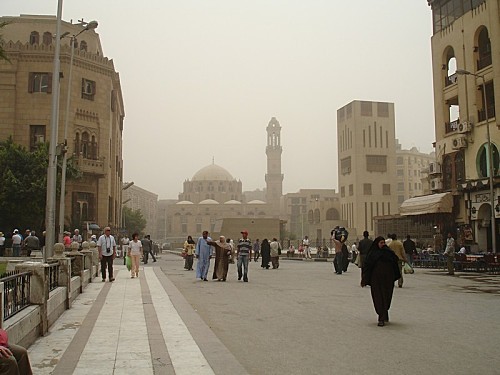 Le Caire - Tempête de sable