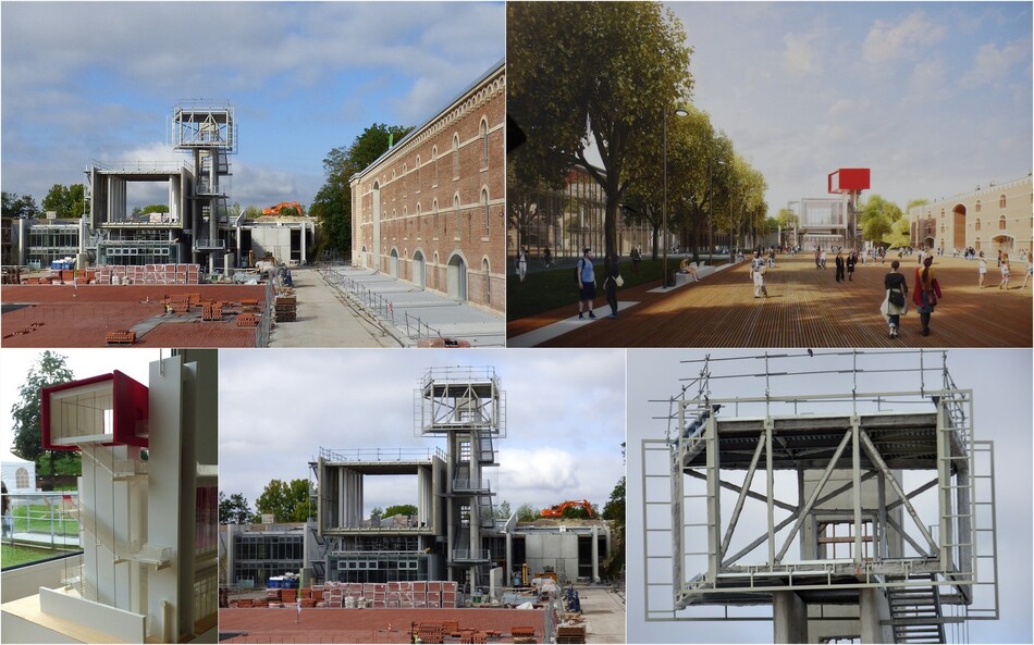 La Citadelle et son vaste chantier. 