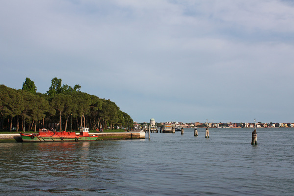 Au bord du lagon de Venise