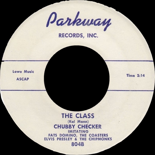 Chubby Checker : Album " Twist With Chubby Checker " Parkway Records 7001 [ US ]