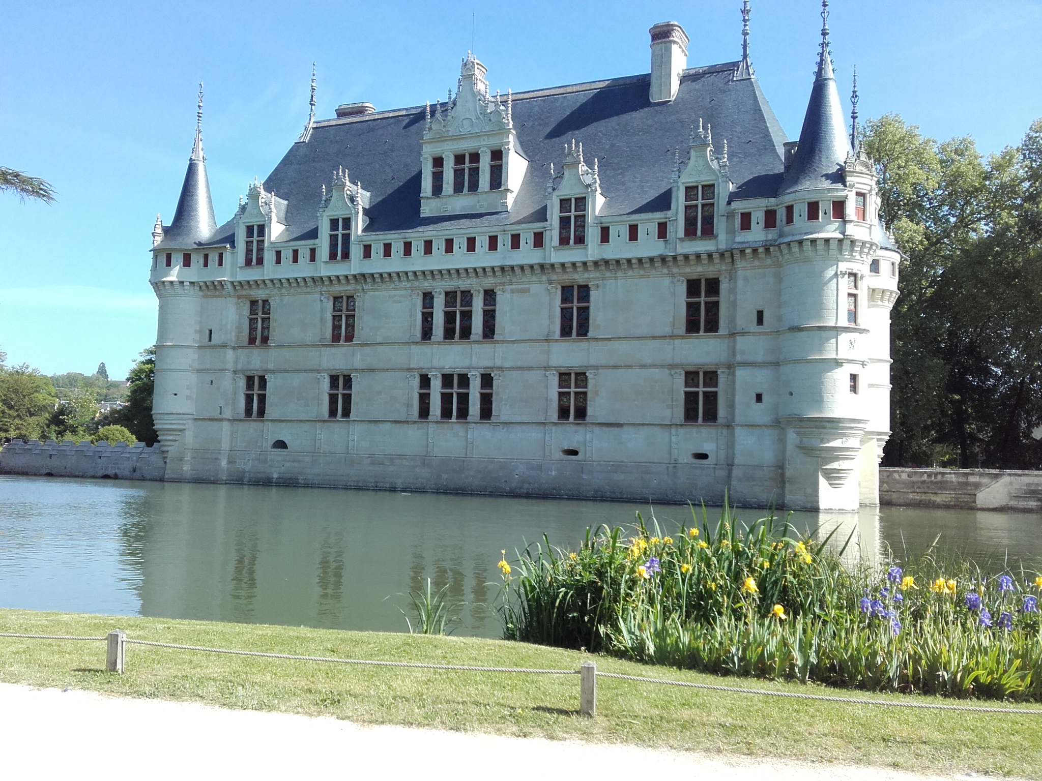 Visite du château d\'Azay Le Rideau - Ecole Sainte Anne Visite du château d\'Azay Le Rideau - Ecole Sainte Anne