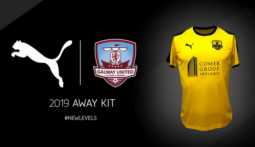maillot Galway United exterieur 2019-2020