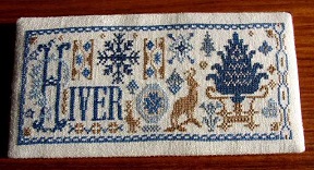 SAL 4 saisons - Hiver ! Finitions et broderies (1)