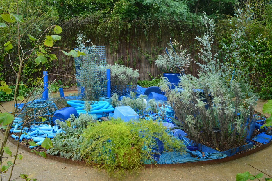 Chaumont-sur-Loire. Festival des Jardins 2021 (1) "Bleu Désir"