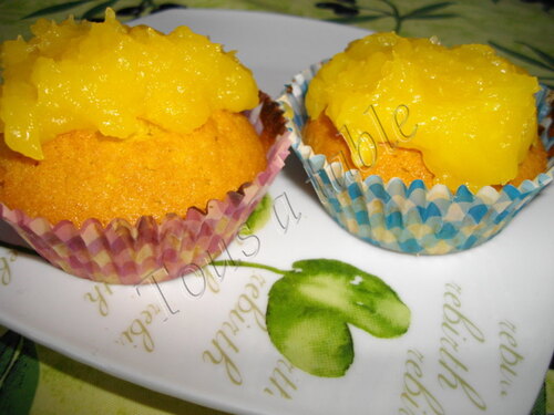 Cupcakes au limon curd