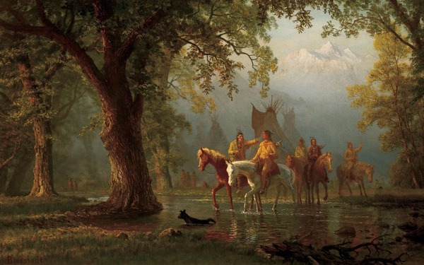 Peinture de : Albert Bierstadt