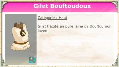 Gilet Bouftoudoux
