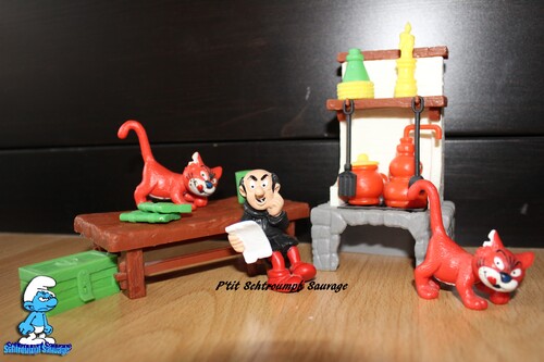 Playset: le laboratoire de Gargamel no 4.0601 Schleich