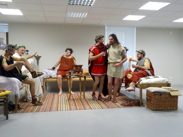 "Hoplites en Galatia", une très belle évocation de la Grèce classique...