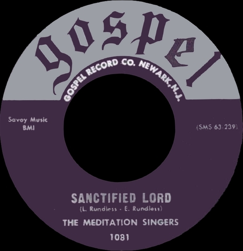 The Meditation Singers ( Laura Lee ) : CD " The First Prayers " Soul Bag Records DP 218 [ FR ]