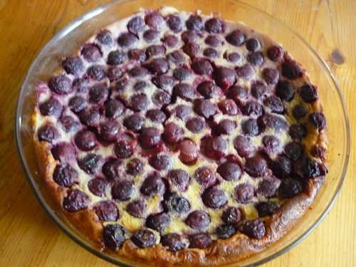 Mon clafoutis aux cerises