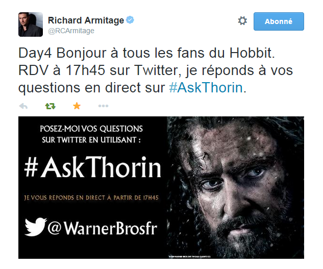 rencontre de cinéma le hobbit