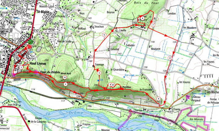 Nouveau parcours en 2017