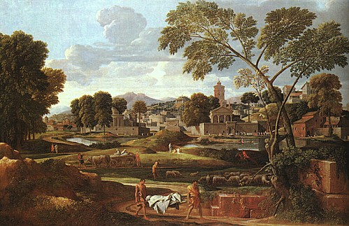 nicolas-poussin Orfeo-et-Euridice-1651