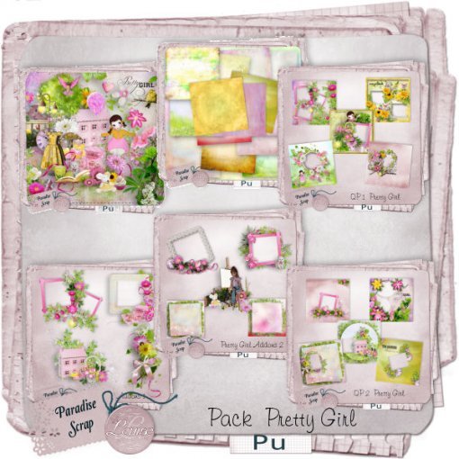 Pretty Girl FullPack (PU) by Louise L