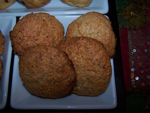 Les macarons financiers.