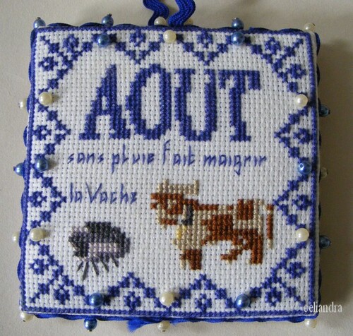 Broderie: Aout......