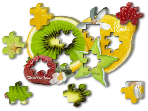 Tag Delicious 3D Puzzle