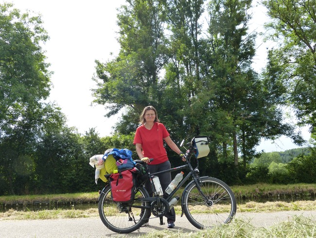 Voyage à vélo : tour de Bourgogne au départ et à l'arrivée de Villejuif (94) du 10 au 23 juillet 2016