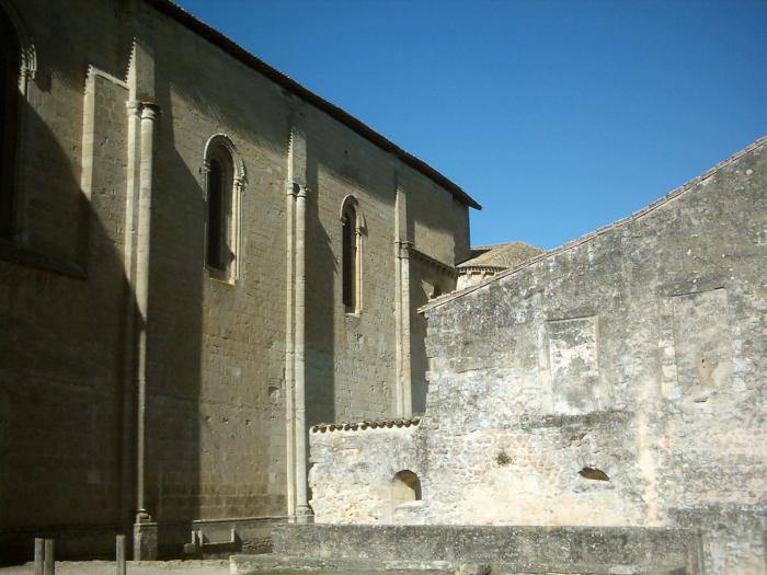 L'église Saint-Sauveur et Saint-Martin de Saint-Macaire (gironde)