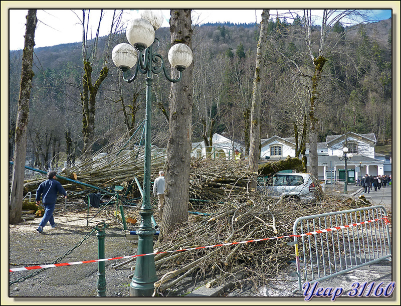 Désastre humain et matériel à Bagnères de Luchon dite "La Reine des Pyrénées" - 31 
