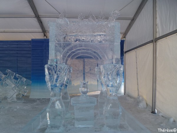 Ottawa sculpture sur glace Le cadeau d'Amytis (1)
