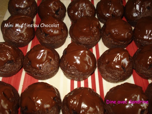 Des Mini Muffins au Chocolat selon Christophe Felder