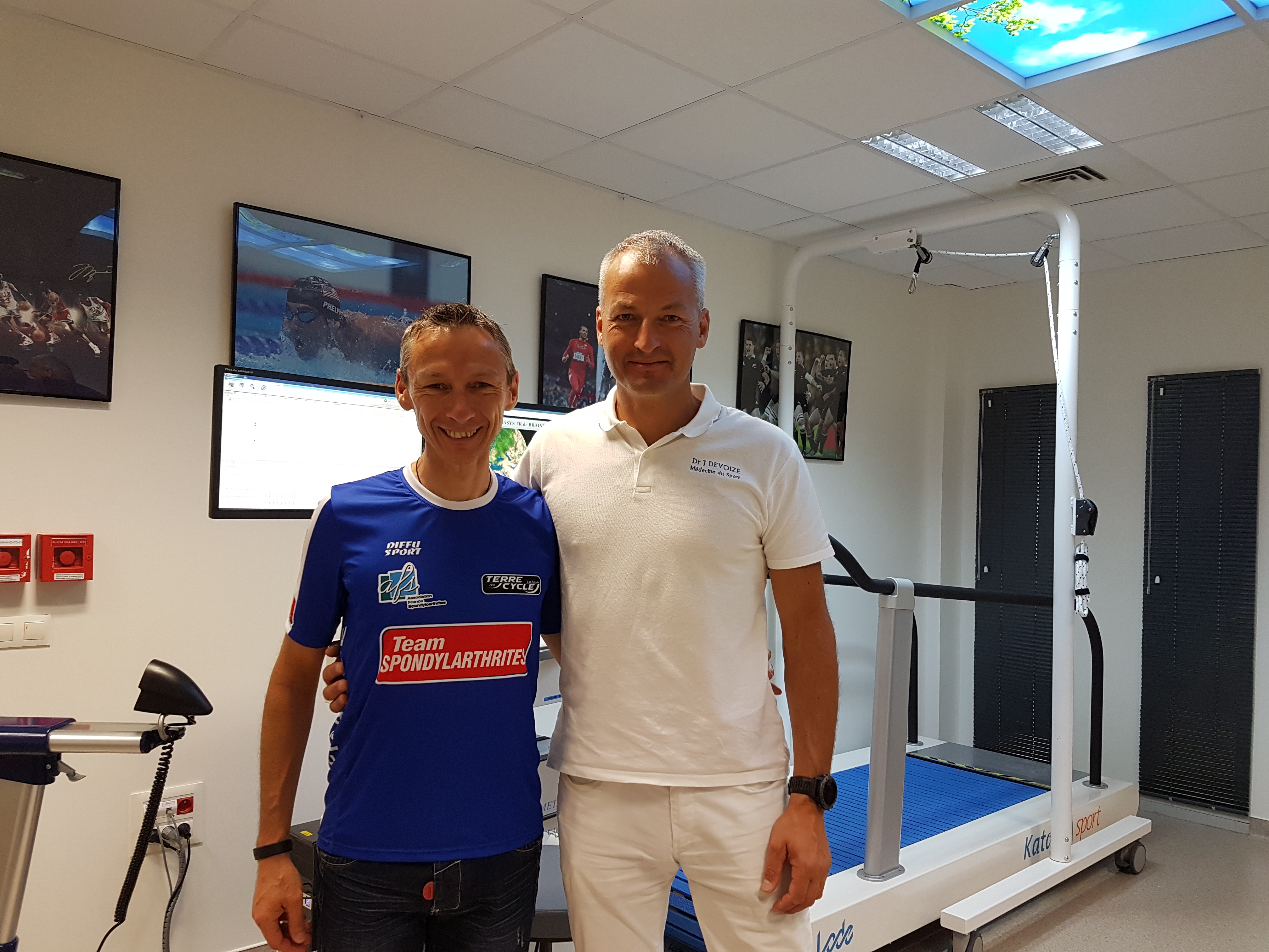 Consultation avec Jérôme DEVOIZE, Médecin du sport - @ Team SPONDYLARTHRITES