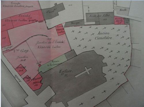 Cadastre : Projet Place du Château