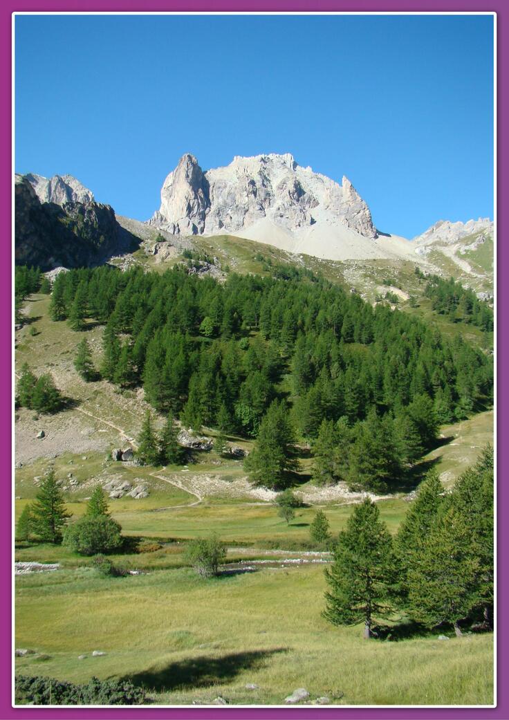 Souvenir de randonnée dans les Hautes-Alpes