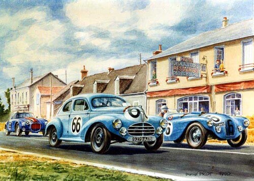 Peugeot au Mans 1952-1955