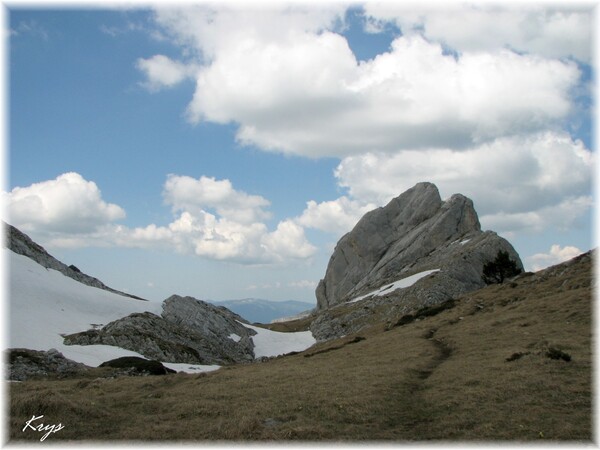 Randonnée du Col Vert au Pas de l'Oeille