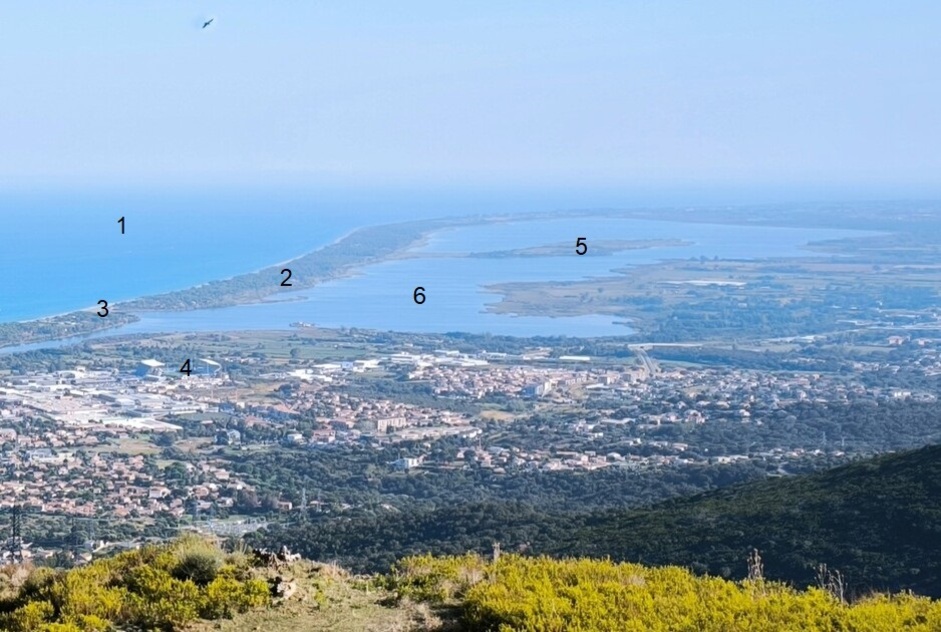 Vacances en Corse, jour 5 étang de Biguglia