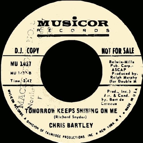 Chris Bartley : Album " The Sweetest Thing This Side Of Heaven " Vando Records VAS 60,000 [ US ]