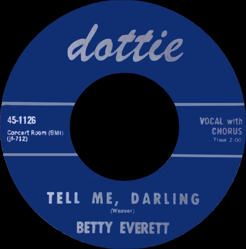 Betty Everett : CD " The Singles Dottie, Vee-Jay & ABC Records 1965-1967 " Soul Bag Records DP 194 [ FR ]