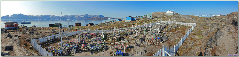 Poursuite de la balade dans Kullorsuaq avec ses déchets traînant un peu partout - Groenland