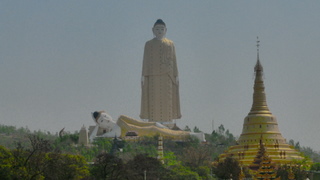 D’Amarapura à Monywa, des bouddhas, des stupas en veux-tu, en voilà!!!