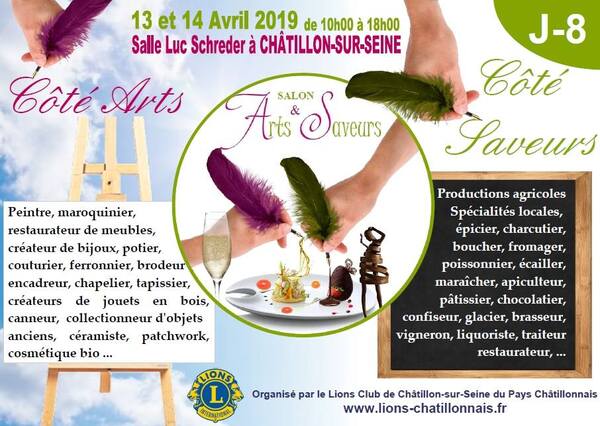Le salon "Arts et saveurs" , remplaçant le "Salon des Antiquaires", se tiendra les 13 et 14 avril sallze Luc Schréder...