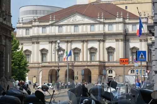 Le théâtre de la Scala à Milan